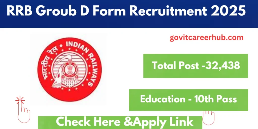 RRB Group D Various Posts in Level 1 Recruitment 2024