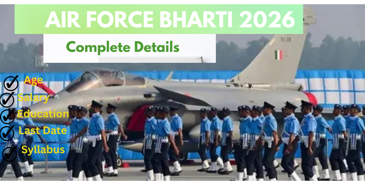 You are currently viewing Air Force Bharti 2026