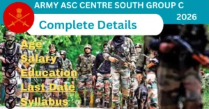 Army ASC Centre South Group C