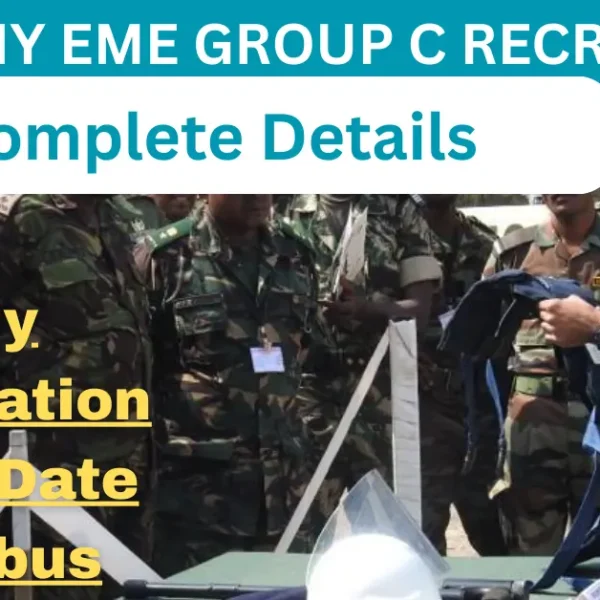 Army EME Group C Recruitment 2026