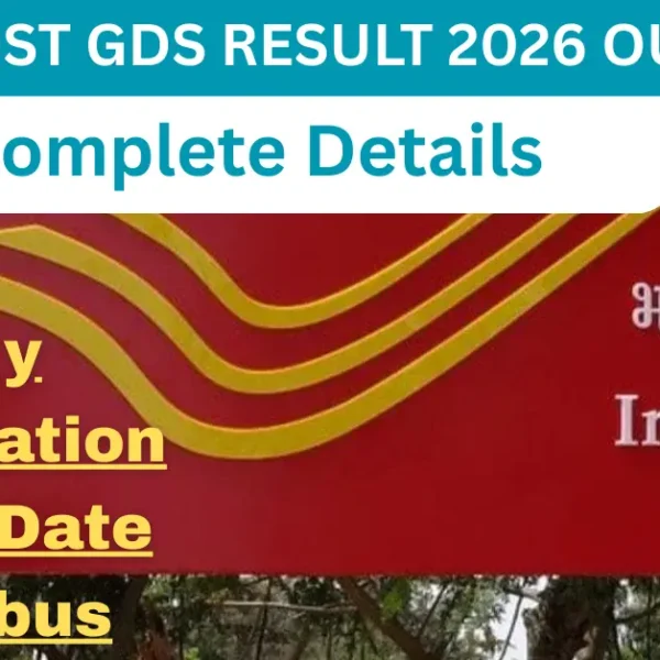 India Post GDS Result 2026 Out Soon