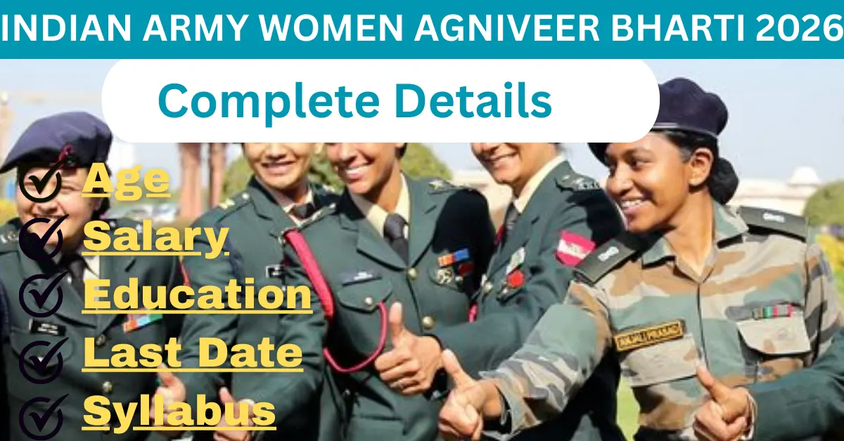 You are currently viewing Indian Army Women Agniveer Bharti 2026