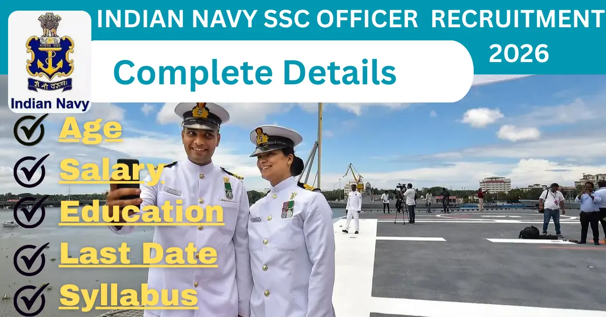 You are currently viewing Indian Navy SSC Officer Recruitment 2026