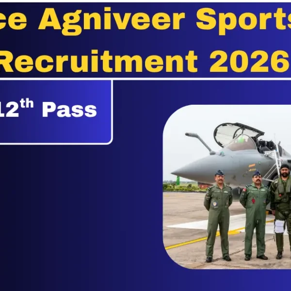 Air Force Agniveer Sports Quota Recruitment 2026