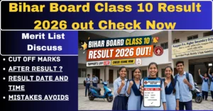 Bihar Board Class 10 Result 2026 out