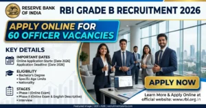 RBI Grade B Recruitment 2026
