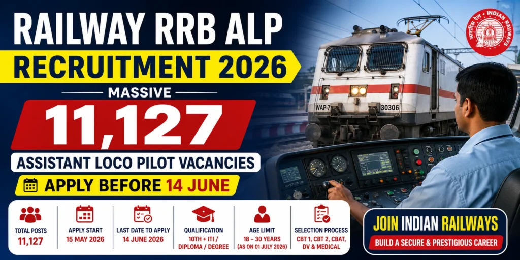 Railway RRB ALP Recruitment 2026