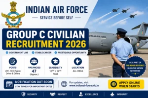 Indian Air Force Group C Civilian Recruitment 2026