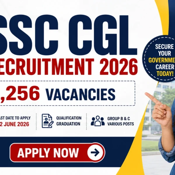 SSC CGL Recruitment 2026