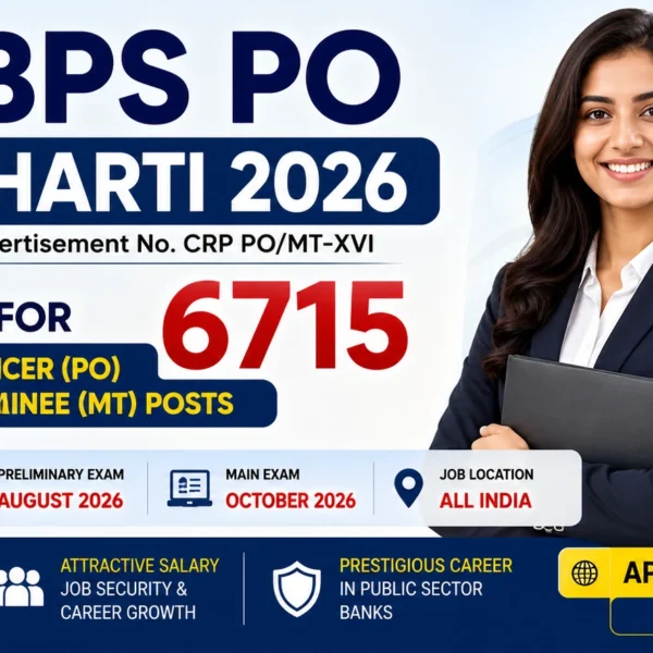 IBPS PO Bharti 2026